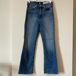 Rag & Bone Nina High Rise Ankle Flare Jeans